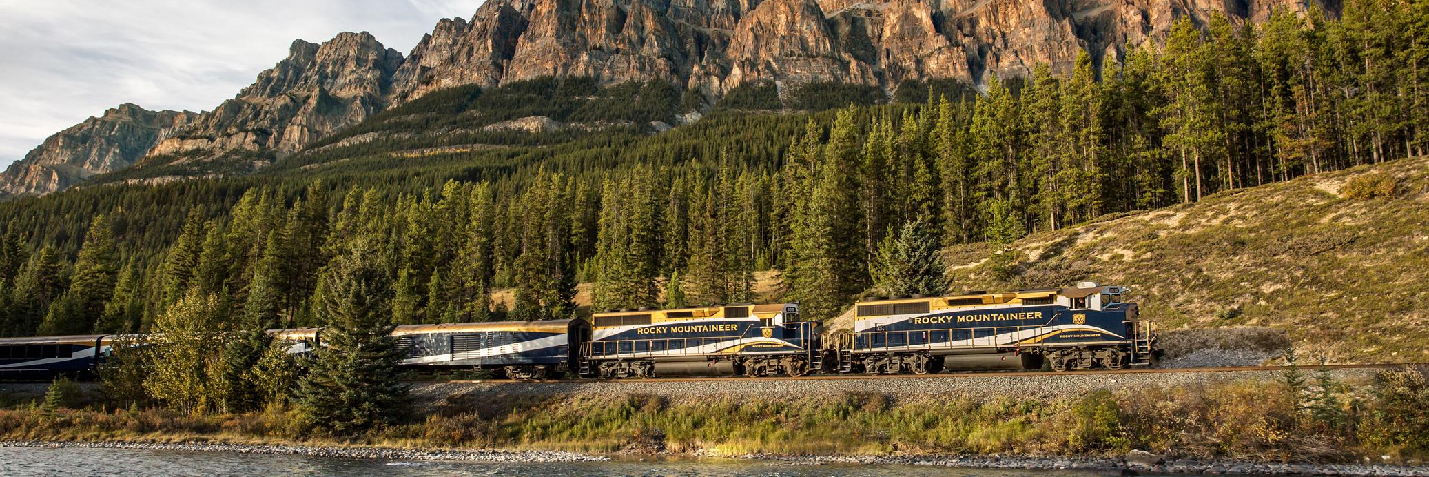 Rocky Mountaineer - background banner